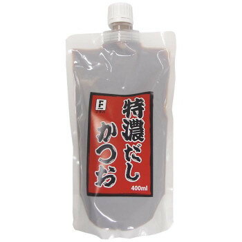 フタバ 特濃だし かつお 400ml×12袋 8335【同梱・代引き不可】