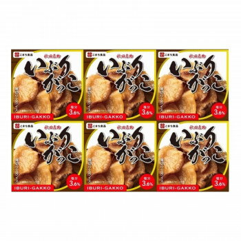 こまち食品 いぶりがっこ 缶 6缶セット【同梱・代引き不可】 こまち食品 いぶりがっこ 缶 6缶セット【同梱・代引き不可】