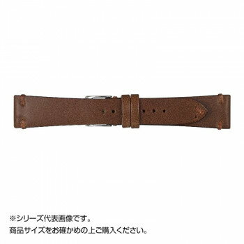 Emitta(エミッタ) 時計バンド ブッテーロ 20mm ブラウン (美錠:銀) EB-B20【同梱・代引き不可】