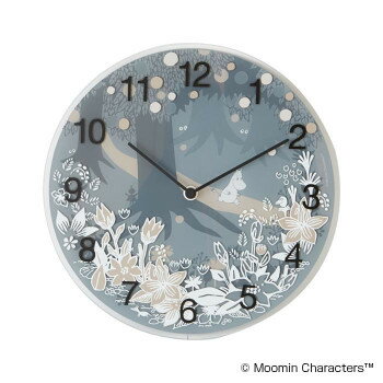 MOOMIN(ムーミン) Wall clock Moomin in the Forest MTP030008【同梱・代引き不可】 MOOMIN(ムーミン) Wall clock Moomin in the Forest MTP030008【同梱・代引き不可】