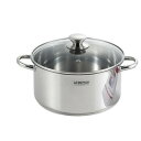 「ラ・ベットラ」IH200V対応両手鍋24cm LB-174R【同梱・代引き不可】(3)