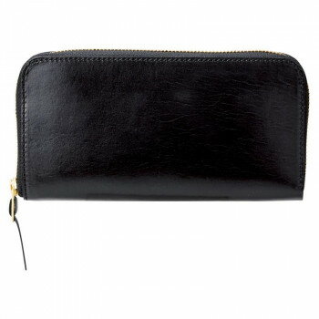 小田清 手塗りオイルレザー ラウンド長財布 TA45-01 5618-155【同梱・代引き不可】