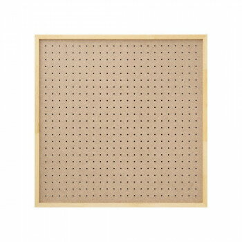 有孔ボードパネル 600角 ナチュラル【同梱・代引き不可】