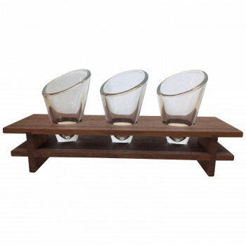 神棚の里 和モダン神具膳 Mitsuba ウォールナット【同梱・代引き不可】