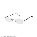 老眼鏡 ここちあいスリム II BU +2.50 072081【同梱・代引き不可】(4)