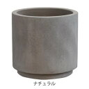 グリーンポット 植木鉢 デッカー シリンダー ナチュラル 32cm EB-DC3230NC【同梱・代引き不可】