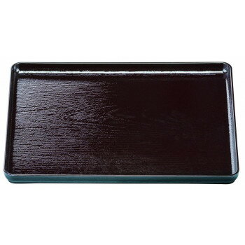 福井クラフト　耐熱A)尺6大寿木目盆新溜SL 17415210【同梱・代引き不可】