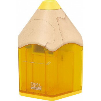 電動鉛筆削りき　えんぴつタイプ　DPS-311　KY(イエロー)【同梱・代引き不可】