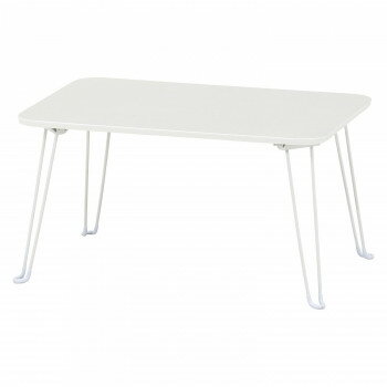 不二貿易　C/D:85379　くすみカラーテーブル　クレール　6040　ホワイト　HH-60402【同梱・代引き不可】