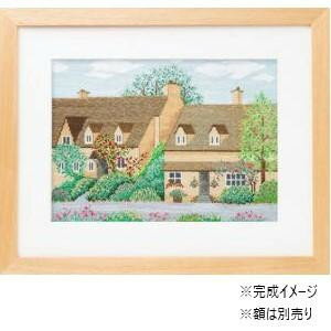 ししゅうキット　7174(オフホワイト)　フォー・シーズンズ　コッツウォルズの春【同梱・代引き不可】