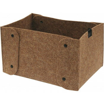 日本製 SAKI(サキ) ストレージボックス・フェルト R-309　BR・ブラウン【同梱・代引き不可】
