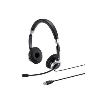 ノイズキャンセリングマイク付きUSBヘッドセット MM-HSU15ANC【同梱・代引き不可】 ノイズキャンセリングマイク付きUSBヘッドセット MM-HSU15ANC【同梱・代引き不可】