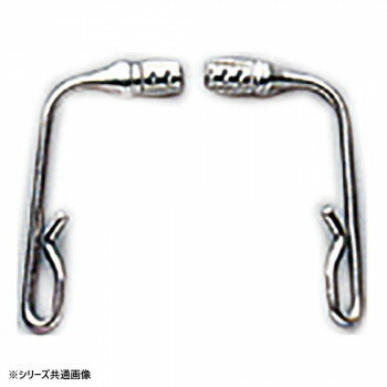 眼鏡部品 チターム用アーム(L) シルバー(5ペア入) 21227【同梱・代引き不可】