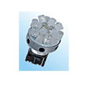 M&Hマツシマ (1個)12v ウエッジ大ダブルオレンジ20LEDスーパーワイドビームL820X OR【同梱・代引き不可】