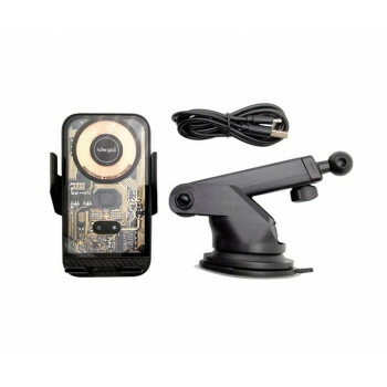 アークス(axs) スケルトン スマホホルダー　吸盤/ワイヤレス充電 X-343【同梱・代引き不可】