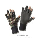 ハヤブサ FOURON ネオプレングローブ 3本カット カモフラ LL Y4196-LL-69【同梱・代引き不可】(4)