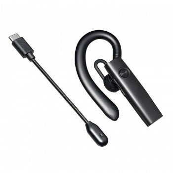 サンワサプライ Bluetoothヘッドセット 外付けマイク付き MM-BTMH61BK【同梱・代引き不可】 サンワサプライ Bluetoothヘッドセット 外付けマイク付き MM-BTMH61BK【同梱・代引き不可】