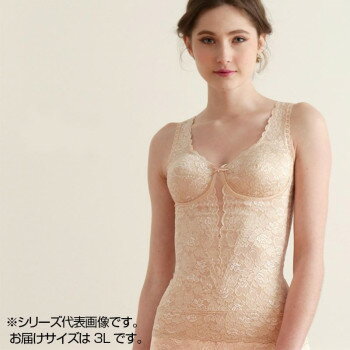 Yauco 総レース多機能ボディシェーパー TYP90 フラックスベージュ 3L-TYP90-220-3L【同梱・代引き不可】