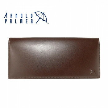 Arnold Palmer アーノルドパーマー 牛革 長財布 札入れ 4AP3486BN- ブラウン【同梱・代引き不可】