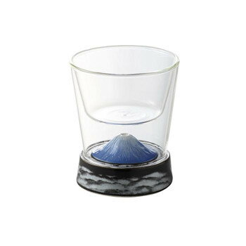 フォーチュングラス 青富士 小 FB-02【同梱・代引き不可】