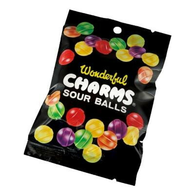 CHARMS(チャームス)　キャンディ　サワーボール　袋入　45g×40袋【同梱・代引き不可】