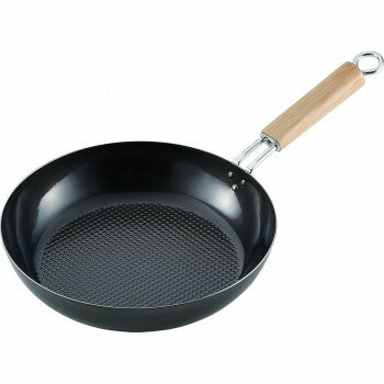 サミット工業　Summit　鉄なべ流　日本製　焼く鍋シリーズ　エンボスフライパン　22cm【同梱・代引き不可】