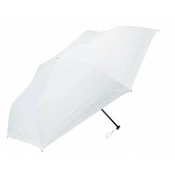 ハンディールーフ(TM) UVブロック 折 60cm 折りたたみ傘 カローラ ライトグレー【同梱・代引き不可】