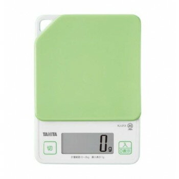 TANITA タニタ デジタルクッキングスケール KJ-213 アボカドグリーン【同梱・代引き不可】