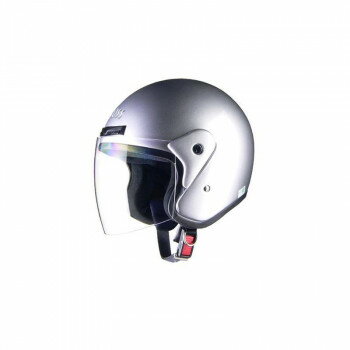 リード工業 CROSS ジェットヘルメット シルバー フリーサイズ CR-720【同梱・代引き不可】