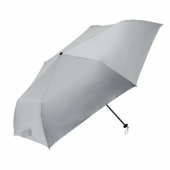 LESS IS MORE スキニーライト 折りたたみ傘 60cm ライトグレー U360-0908GY1-B6【同梱・代引き不可】