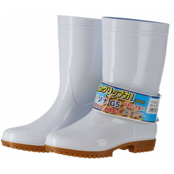 弘進ゴム　　長靴(P.V.C製)　ゾナG5　白　28.0cm　C0160AA【同梱・代引き不可】