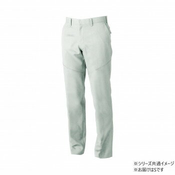 桑和 9669-99 スラックス(ノータック.脇ゴム) Sサイズ シルバーグレー(22) SOWA【同梱・代引き不可】