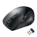 サンワサプライ 静音ワイヤレスマウス(サイドホイール付き・5ボタン) ブラック MA-WBS524BK【同梱・代引き不可】(2)