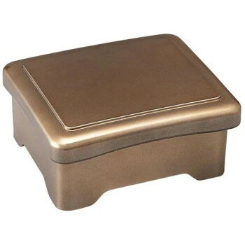 福井クラフト　耐熱天竜丼重　ブロンズメタル内朱(蓋親) 40420520【同梱・代引き不可】