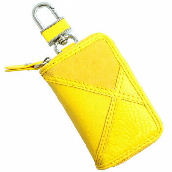 AWESOME(オーサム)　スマートキーケース　アワーグラスシリーズ　(スタッズ無し)　イエロー　ASK-HG07N【同梱・代引き不可】
