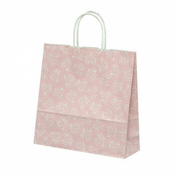 自動手提袋　HX　ロマン　ピンク 50枚 XZK00749【同梱・代引き不可】