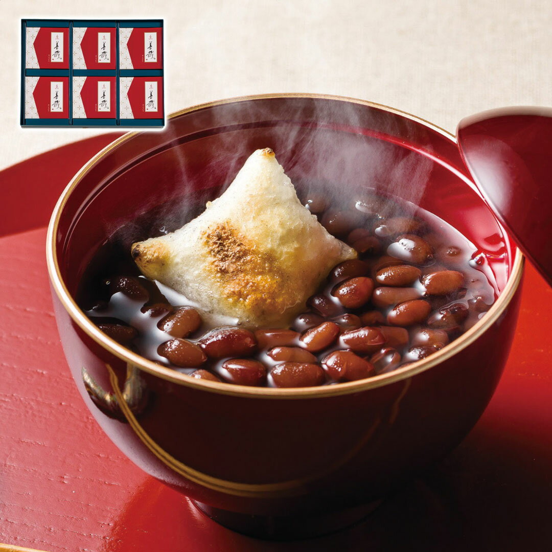 京善哉6個入 お歳暮 冬ギフト 鼓月 冬の贈り物 年末ギフト 感謝の贈り物 お世話になった方に 【代引不可】