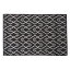 ラグマット 絨毯 幅130×奥行190cm TTR-170A 長方形 綿100％ インド製 ホットカーペット対応 収納袋付き エスニック調 リビング(同梱・代引き不可)