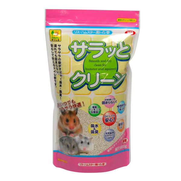 (まとめ）サラっとクリーン 600g（ペット用品）【×6セット】(同梱・代引き不可)