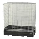 イージーホーム80ハイ(ワイヤースノコ仕様)(ペット用品)(同梱・代引き不可)(4)