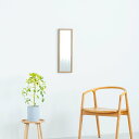 【4個セット】ウォールミラーdeco60(ナチュラル) 木目 北欧風 鏡 姿見 高級感 木製 ドレッサー 玄関 トイレ 洗面 壁掛け モダン 韓国インテリア 業...