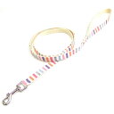 (まとめ)ストライプリード #15 マルチホワイト【×3セット】(犬用品/リード) (同梱・代引き不可)(4)