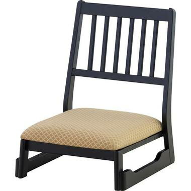 椅子 和風 法事チェア ロータイプ BC-1040FOR 和室にぴったり 背もたれ付きの正座椅子 【代引不可】【同梱不可】
