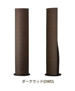 【クーポンで300円OFF】 ハイブリッド式加湿器 木目調 アロマ対応 リモコン 10畳 6畳 2.6L タワー 加湿器 おしゃれ ハイブリッド加湿器 DKHT3521DW ダークウッド アウトレット品