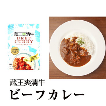 蔵王爽清牛 無添加ビーフカレー 2個セット 国産牛 牛肉 レトルトカレー 化学調味料・香料・着色料不使用 ビーフカレー ご飯のお供 グルメ レトルト食品 EZBC-2 【メール便】【代引/同梱不可】