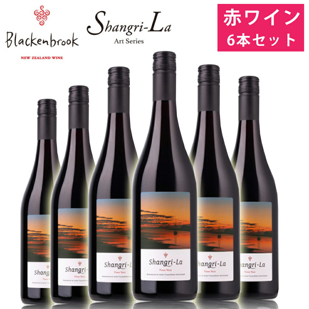  ブラッケンブルック 2019 6本セット 750ml×6 赤ワイン 果実味 香り 質感 葡萄酒 ピノノワール シャングリ・ラ Shangri-La Blackenbrook 