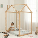 キッズハウス 木製 プレイハウス 1年保証 HOPPL ホップル ベッドハウス 子供用 ハウス 家 屋内 簡単組立 リビング 子供部屋 女の子 男の子 キッズス...