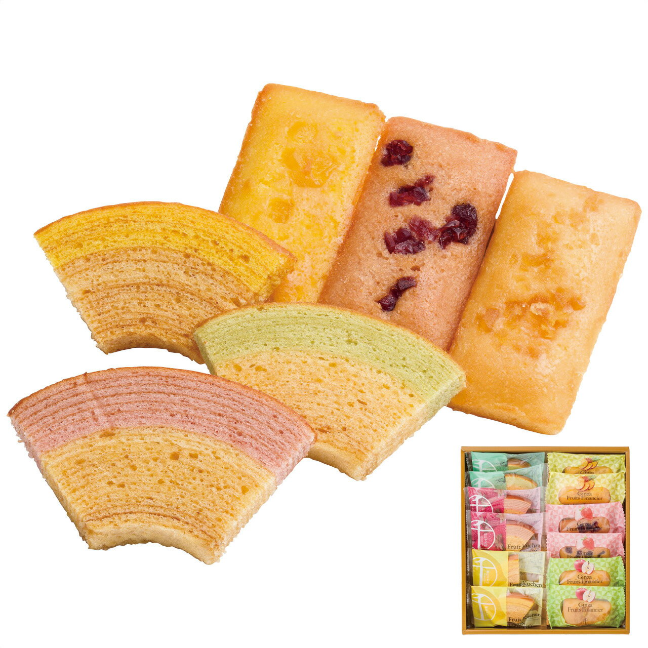 銀座フルーツガトー 12個 詰め合わせ クーヘン フィナンシェ 銀座千疋屋 洋菓子 焼き菓子 ギフト プレゼント 贈り物 贈呈 ご褒美 【代引不可】