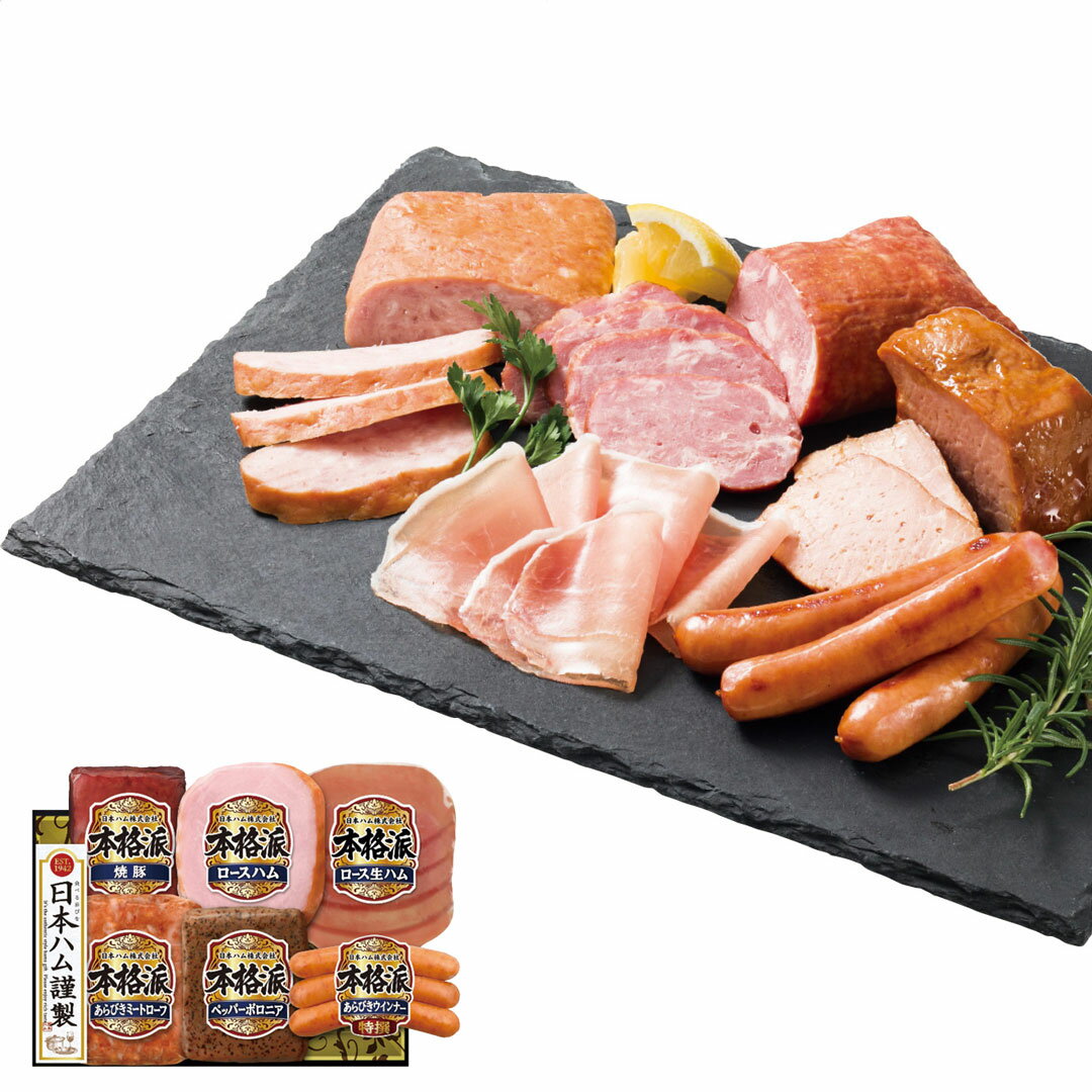 本格派ギフトセット お中元 御中元 ギフト 夏ギフト 日本ハム 日頃の感謝を込めて 2025 人気 おすすめ 贈り物 【代引不可】