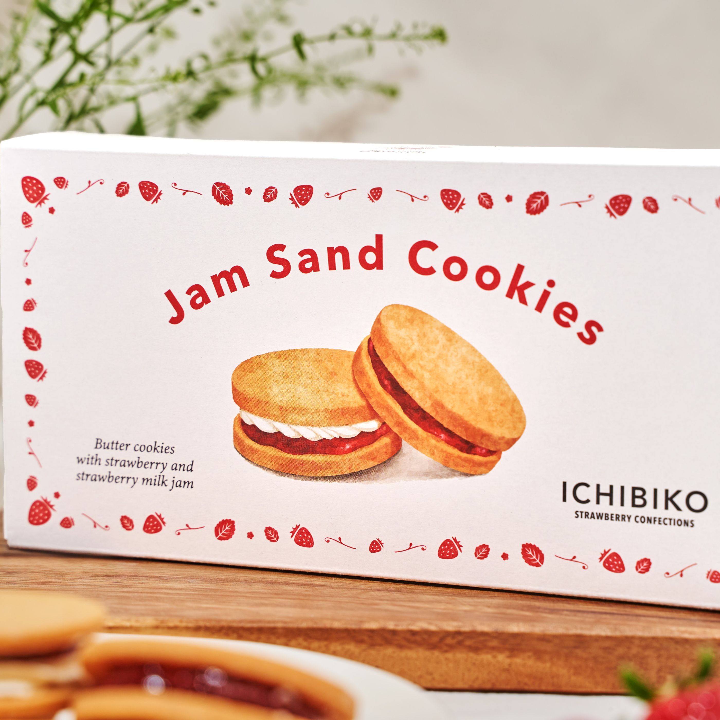 いちごのジャムサンドクッキー&いちごとミルクのジャムサンドクッキーBOX（新パッ...